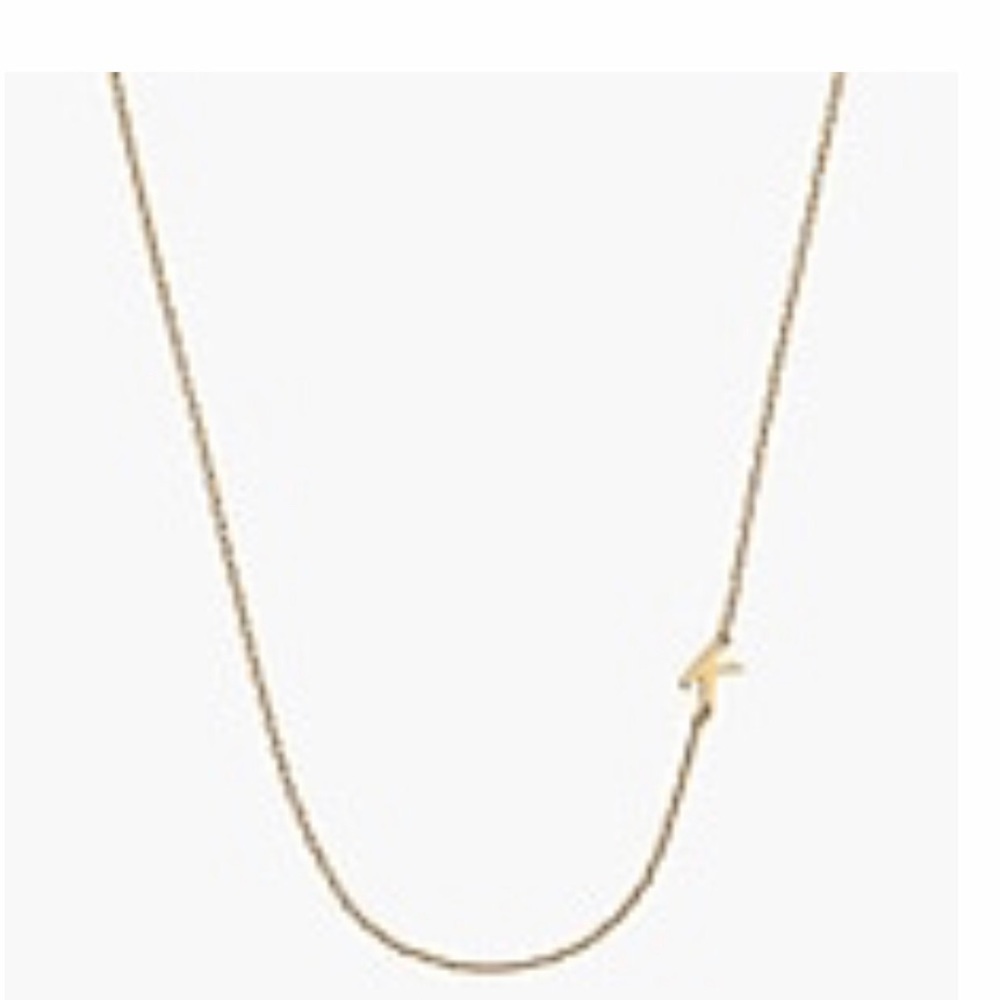 jcrew k necklace